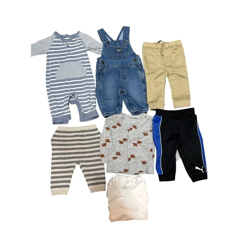Baby Boy Clothing Bundle Size 3-6 months Mixed Brands